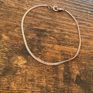 Silver Minimalist Circular Bracelets Jewelry